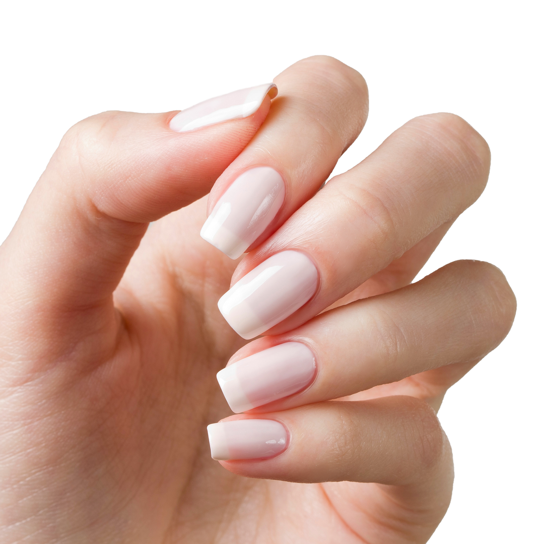 Classic French manicure using the Love Collection French Mani Set