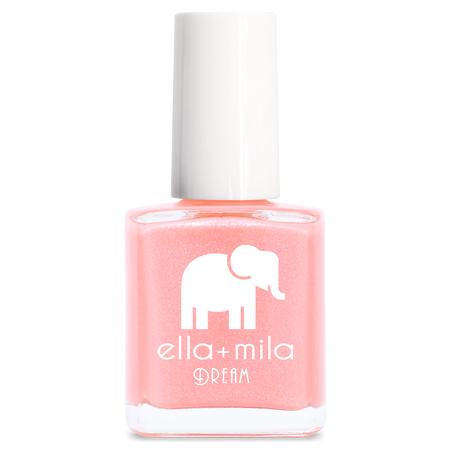 Glisten to Me | Shimmer Pale Pink Nail Polish | ella+mila
