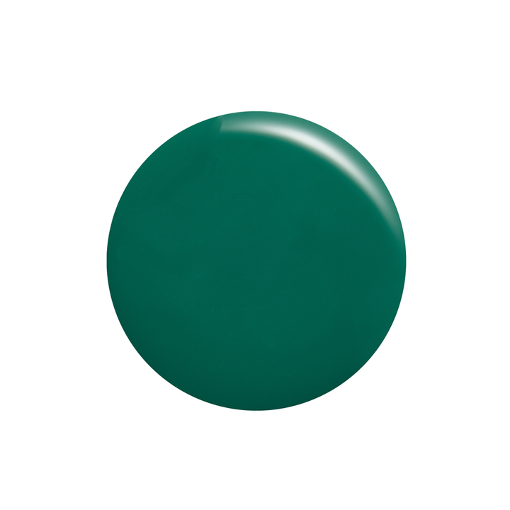 Mistletoe Magic dark holiday green nail polish color swatch