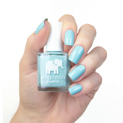 My Baby Blue Nail Polish