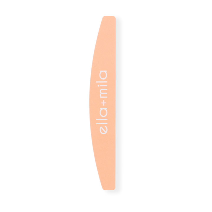 Peach half-moon nail file – ella+mila Filer